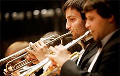 Students playing in Concert Band